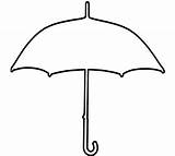 Umbrella Kids Clipart Cliparts Library Colouring Coloring Outline sketch template