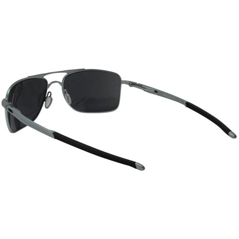Oakley Gauge 8 M Sunglasses Oo4124 0757 Matte Lead Black Iridium