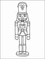 Nutcracker Coloring Christmas Pages Thecatholickid sketch template