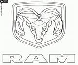 Ram Automarken Ausmalbilder Colorir Malvorlagen Emblema Brilliance sketch template