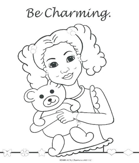 american girl doll coloring pages   getcoloringscom