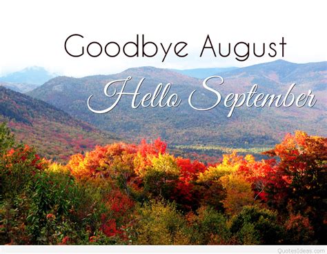 goodbye august  september pictures   images