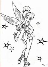 Tinker Tinkerbell Everfreecoloring sketch template