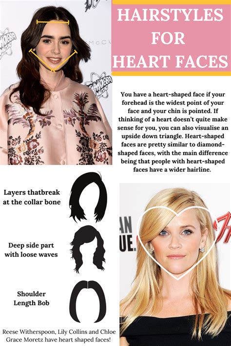 the best hairstyles for heart shape faces