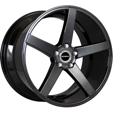 wheels rims strada perfetto   mm gloss black  picclick