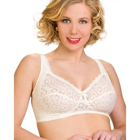 womens camille ivory lingerie non wired softlace bra ladies big cup