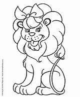 Coloring Pre Pages Lion Printable Kids Fun Students Kindergarten Print Sheet Creative Activity sketch template