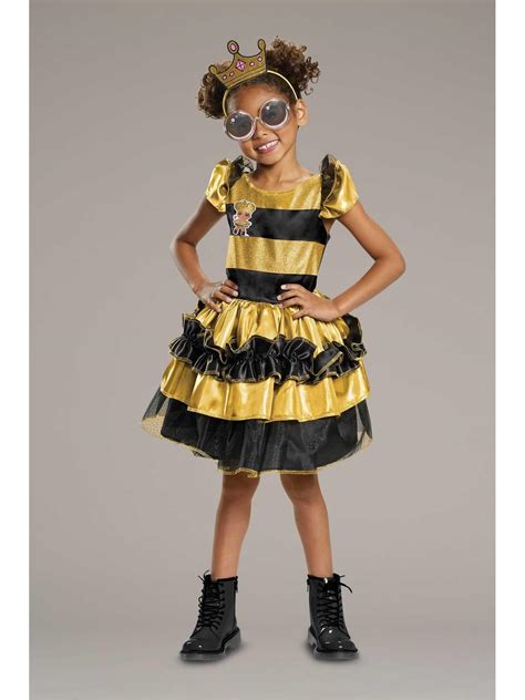 lol surprise queen bee doll costume  girls chasing fireflies