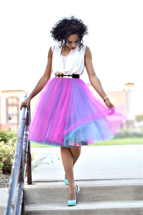 tulle skirt diy vivellefashion