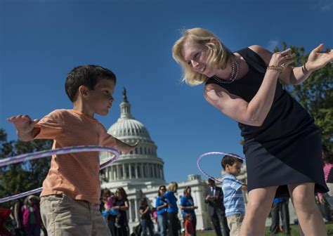 Sen Kirsten Gillibrand Plays Chutes And Ladders For Early Education