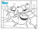 Coloring Nemo Pages Finding Summer Bruce Printable Kids Disney Shark Drawing Fun Colouring Sharks Color Getdrawings Print Squirt Ones Good sketch template