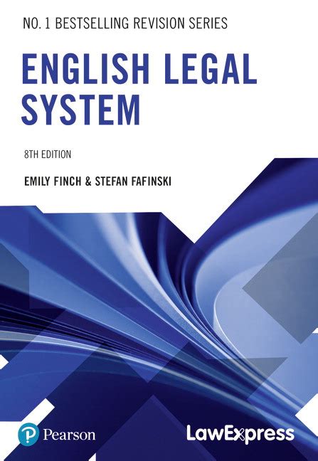 finch and fafinski law express english legal system 7th edition 7th