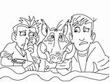Wild Coloring Kratts Pages Creature sketch template