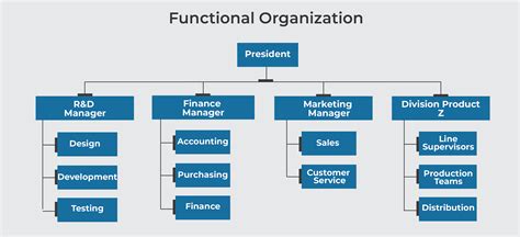 types  project organization structure  image
