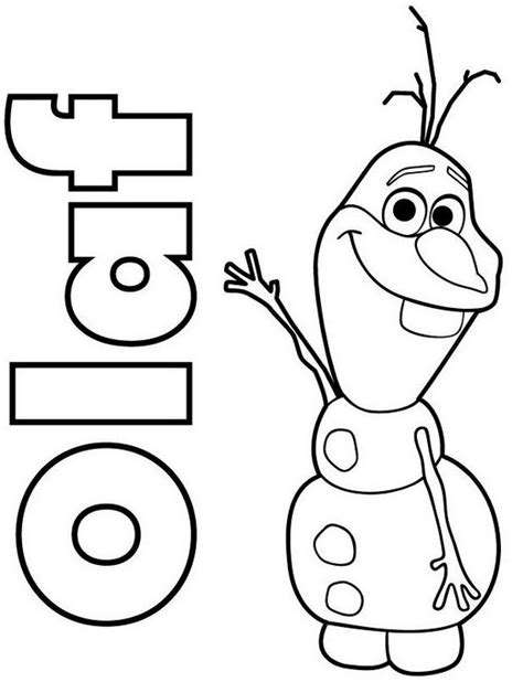 cheerful disney frozen olaf coloring pages coloring pages