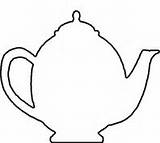 Coloring Colouring Teapot Pages Tea Cup Clipartbest Cliparts sketch template