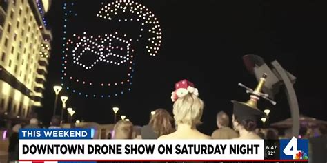 drone show  downtown nashville