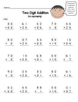 digit addition  regrouping  addition  regrouping