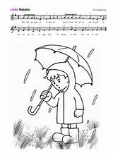 Liedje Weer Regenjas Jules Regen Liedjes Versjes Paraplu Herfst Versje Plas Regent sketch template