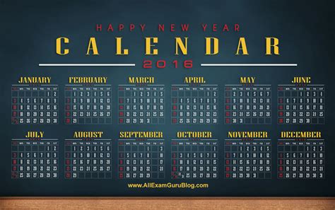 2016 Calendar Desktop Wallpaper Calendar 2016 Download