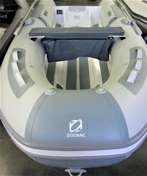 zodiac cadet  rib dl aluminum rigid hull inflatable tender