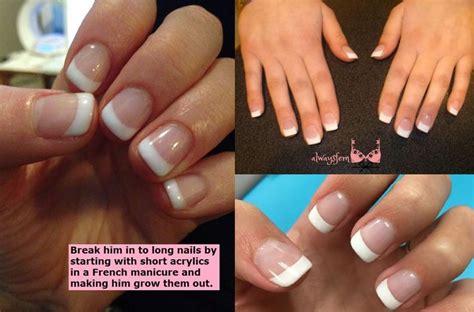 pin  sisgirl   feminization long nails manicure nails