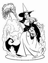 Brujas Ausmalbilder Bruxa Zauberer Witch Colouring Hexen Hexe Malvorlage Worst Printable Buscando Estés Más sketch template