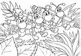 Coloring Ant Pages Ants Marching Go Printable Outline Drawing Cute Cartoon Clipart Clip Coloriage Template Colorier Library Tableau Choisir Un sketch template