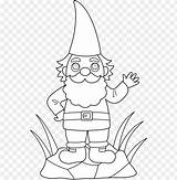 Gnome Gnomes Popular Drawi Arden sketch template
