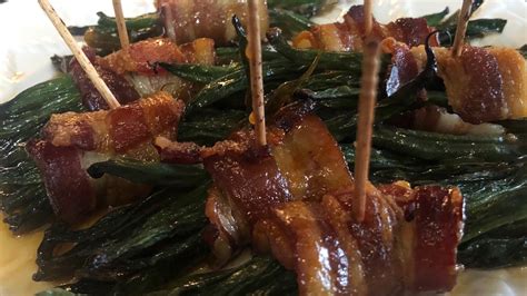 Lucy Yang Is All About The Sides With Bacon Wrapped String Beans
