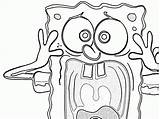 Coloring Spongebob Pages Scream Characters Gary Sponge Drawing Sea Printable Color Manna Gangster Bob Zoey Print Sad Texas Getcolorings Games sketch template