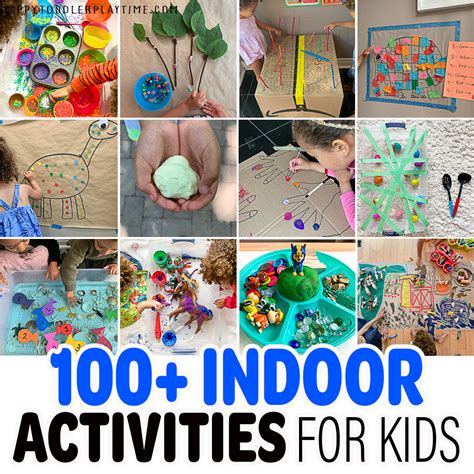 indoor activities  kids happy toddler playtime