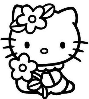 happy holidays  kitty coloring page  coloring pages