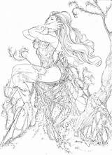 Poison Colouring Coloriages Colorier Adulte Elaborate Hiedra sketch template