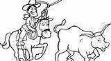 Rodeo Coloring Pages Clown Getdrawings sketch template