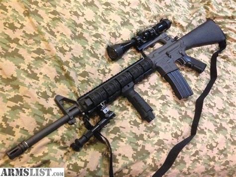 Armslist For Sale Custom 5 56 Ar 15 Sniper Rifle