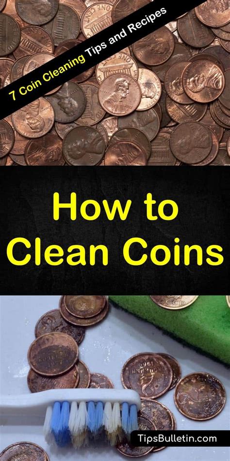 clean coins  coin cleaning tips  recipes   clean