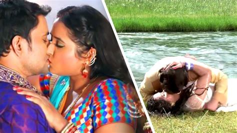 dinesh lal yadav and kajal raghwani kissing scenes किसिंग सिन 2021