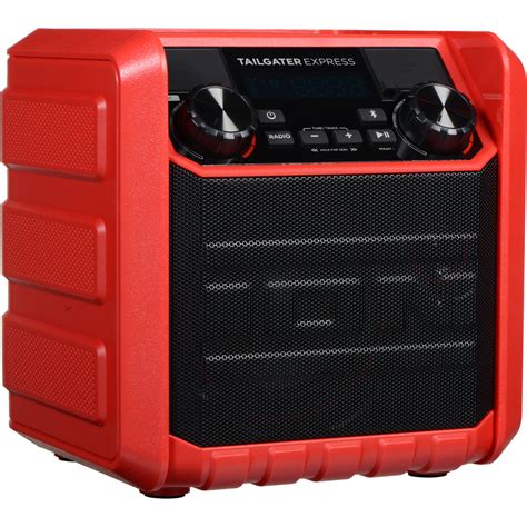 ion audio tailgater express compact tailgater express red bh
