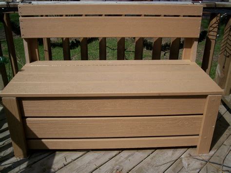 storage bench plans outdoor  woodworking