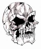 Skull Evil Skulls Tattoo Drawings Designs Demon Drawing Tattoos Clipart Devilish Cartoon Cool Cliparts Library Clip Scary Deviantart Smashed Favourite sketch template