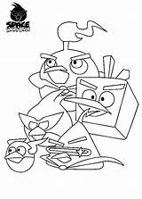 Coloring Angry Birds Pages Seasons Space Popular sketch template