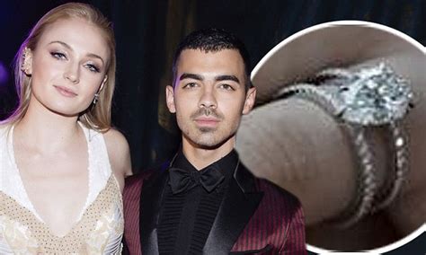 joe jonas proposes to sophie turner daily mail online