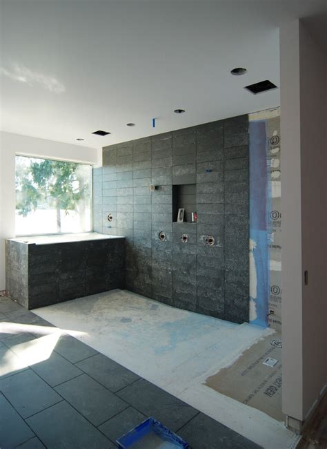 how to tile a shower floor on concrete slab review home co