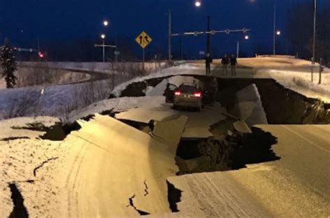 Alaska Earthquake Tsunami Warning Anchorage Rocked As