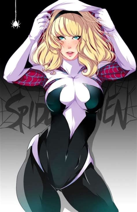 spider gwen aka spider woman marvel spiderman spidergwen wallpaper spider gwen marvel