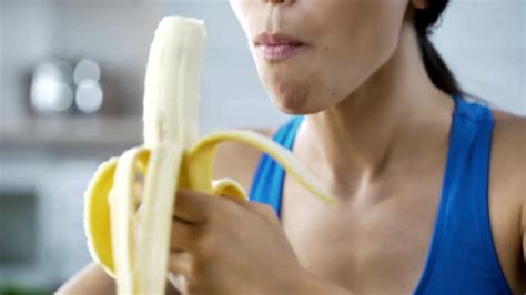 best woman eating banana stock videos and royalty free footage istock