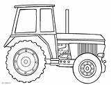 Tractor Coloring Pages Printable John Case Drawing Trailer Deere Line Colouring Farm Color Print Getcolorings Getdrawings Great Boo Colorings Drawings sketch template