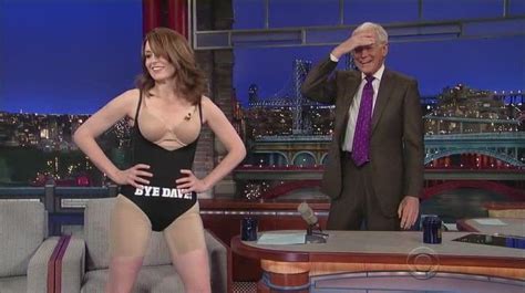 Naked Tina Fey In Late Show With David Letterman