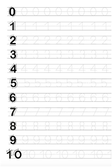 printable  tracing letters numbers tracing worksheets